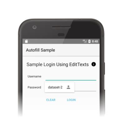 sensitive username android port|Optimize your app for autofill .